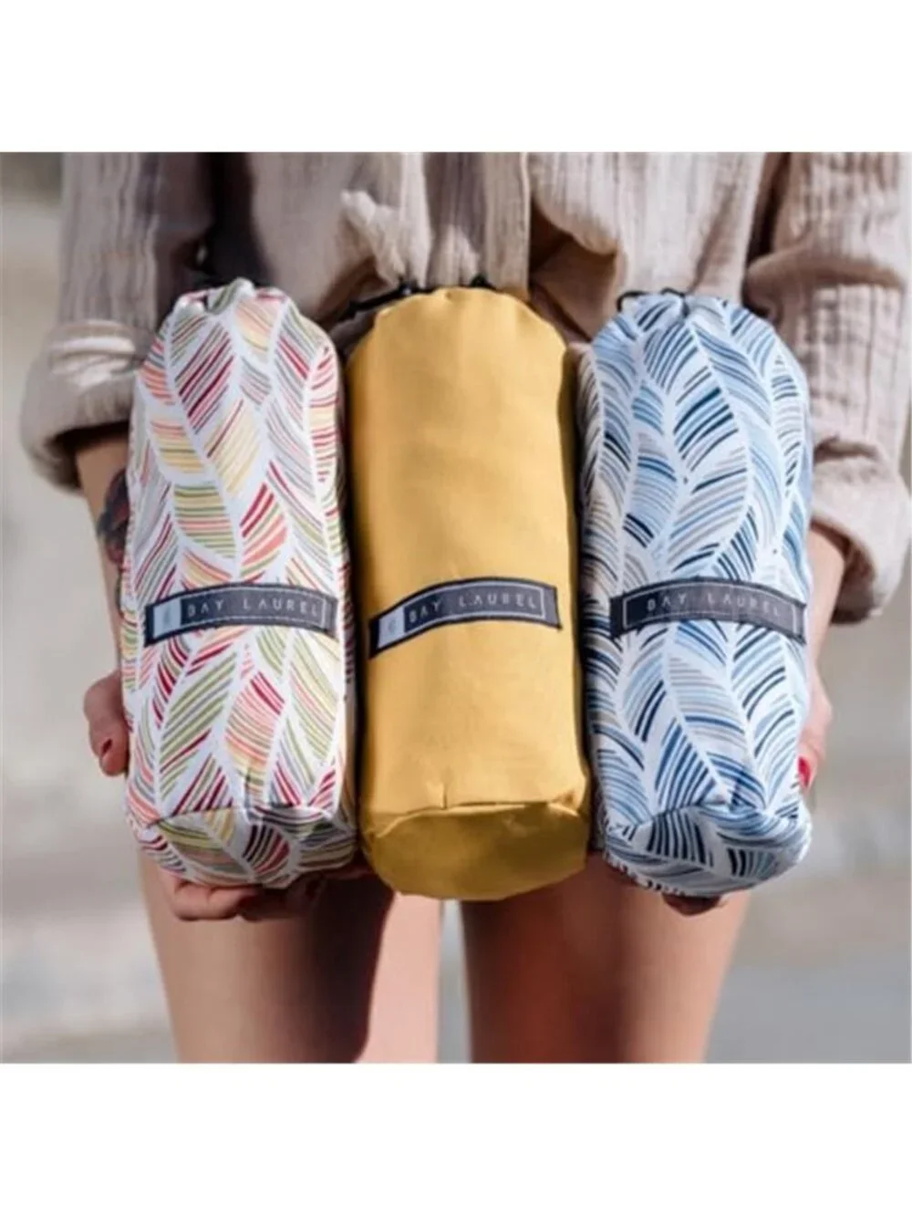 Turkish Beach Towel Travel Bag Quick Dry Sand Free Oversized Large Blush Floral